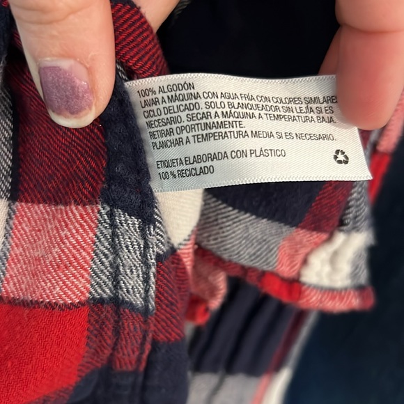 Custom flannel size medium - Picture 3 of 5